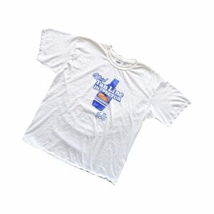 Vintage Y2K “The Blue Motel – Official Tan Line Inspector” T-Shirt